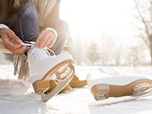 Eiskunstlaufschuhe für Erwachsene