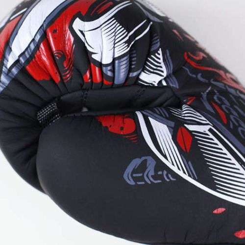 Ground Game Samurai Boxhandschuhe schwarz 21BOXGLOSAM10