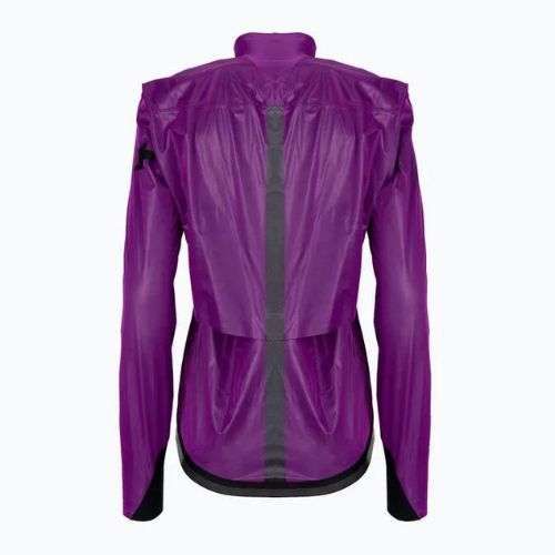 Damen Fahrradjacke ASSOS Dyora RS Rain lila 12.32.372.4B