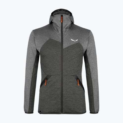 Salewa Herren Fleece-Sweatshirt Puez Melange PL FZ Hoody grau 00-0000027386