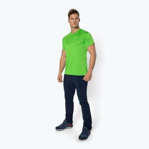 Herren-Trekkinghemd Salewa Puez Melange Dry pale frog melange 00-0000026537