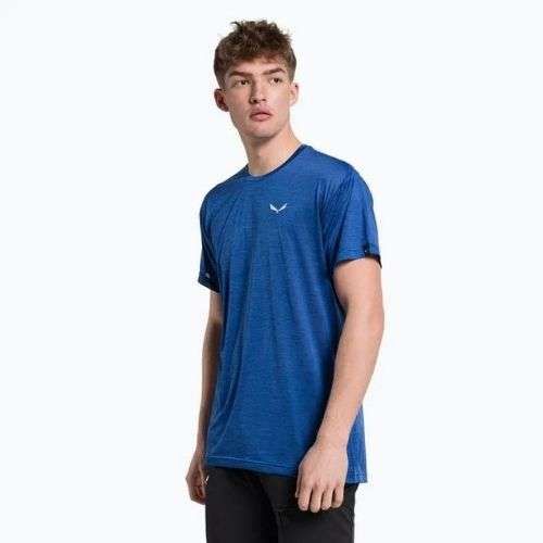 Salewa Puez Melange Dry Herren-Trekkinghemd blau 00-0000026537