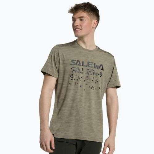 Salewa Herren-Trekkinghemd Puez Hybrid 2 Dry braun 00-0000027397