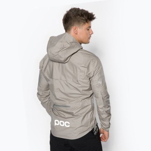 Fahrradjacke für Männer POC Signal All-weather moonstone grey