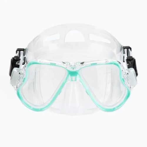 AQUASTIC Schnorchelset Maske + Schnorchel blau MSA-01N