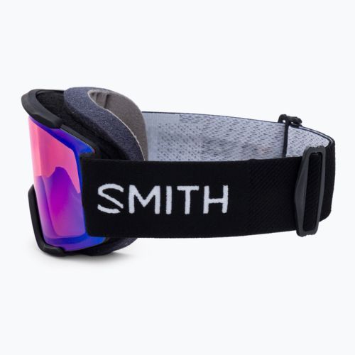 Skibrille Smith Squad S black/chromapop photochromic rose flash M764