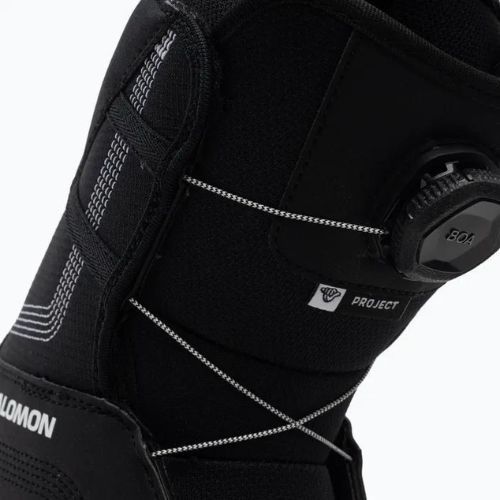 Snowboardboots Kinder Salomon Project Boa schwarz L416817