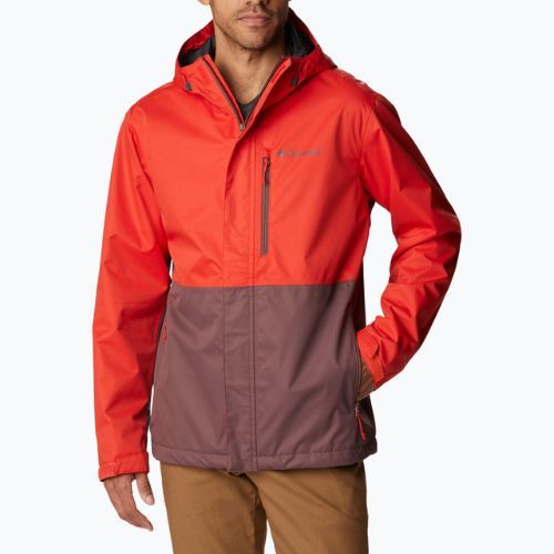 Columbia Herren Hikebound Regenjacke rot 1988621839