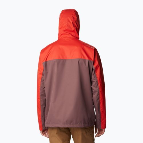 Columbia Herren Hikebound Regenjacke rot 1988621839