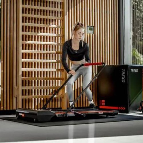 XTREXO Walking Pad W150 elektrisches Laufband schwarz