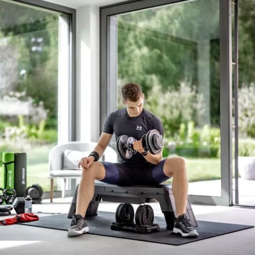 XTREXO verstellbare Kurzhantel TXO-B4W002 24 kg schwarz