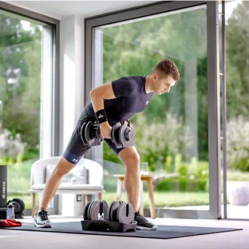 XTREXO verstellbare Kurzhantel TXO-B4W001 40 kg schwarz