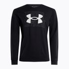 Under Armour Herren Trainingspullover Rival Terry Logo Crew schwarz 1370391-001