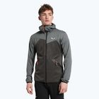 Salewa Herren Fleece-Sweatshirt Puez Melange PL FZ Hoody grau 00-0000027386