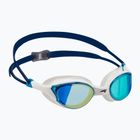 Schwimmbrille AQUA-SPEED Vortex Mirror weiß-blau 8882