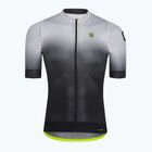Herren Alé Gradient Radtrikot schwarz und weiß L22144400