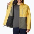 Columbia Herren Hikebound Regenjacke gelb-grün 1988621 4