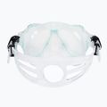 AQUASTIC Schnorchelset Maske + Schnorchel blau MSA-01N 6