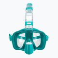 AQUASTIC Schnorchelset Maske + Schnorchel blau SMFK-01SN 10