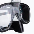 AQUASTIC Schnorchelset Maske + Schnorchel schwarz SMFK-01SC 16