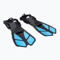 AQUASTIC Kinder-Schnorchelset Maske + Flossen + Schnorchel blau MSFK-01SN 3