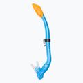 AQUASTIC Kinder-Schnorchelset Maske + Flossen + Schnorchel blau MSFK-01SN 17