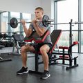 XTREXO BenchFit Max Trainingsbank mit Ständer und Gebetsstange schwarz 4
