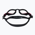 Schwimmbrille AQUA-SPEED Flex schwarz-rot 6663 5