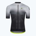 Herren Alé Gradient Radtrikot schwarz und weiß L22144400