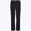 CMP Zip Off Damen Trekkinghose schwarz/rosa 3T51446/05UG