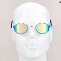 Schwimmbrille AQUA-SPEED Vortex Mirror weiß-blau 8882 7