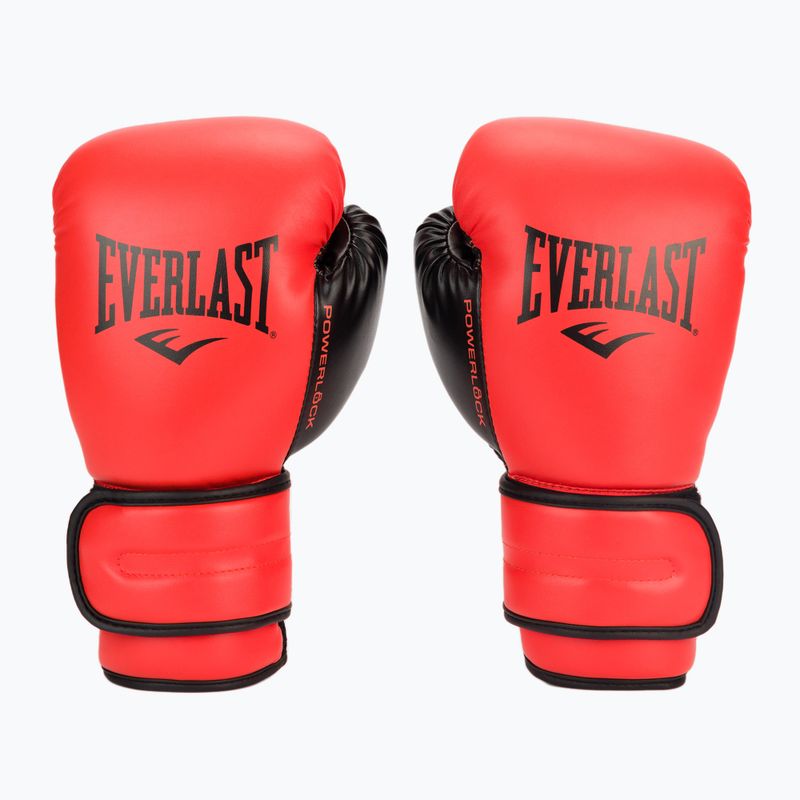 EVERLAST Powerlock Pu Herren Boxhandschuhe rot EV2200 2