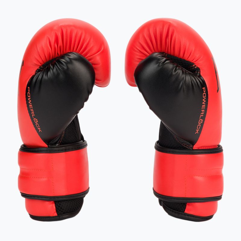 EVERLAST Powerlock Pu Herren Boxhandschuhe rot EV2200 4