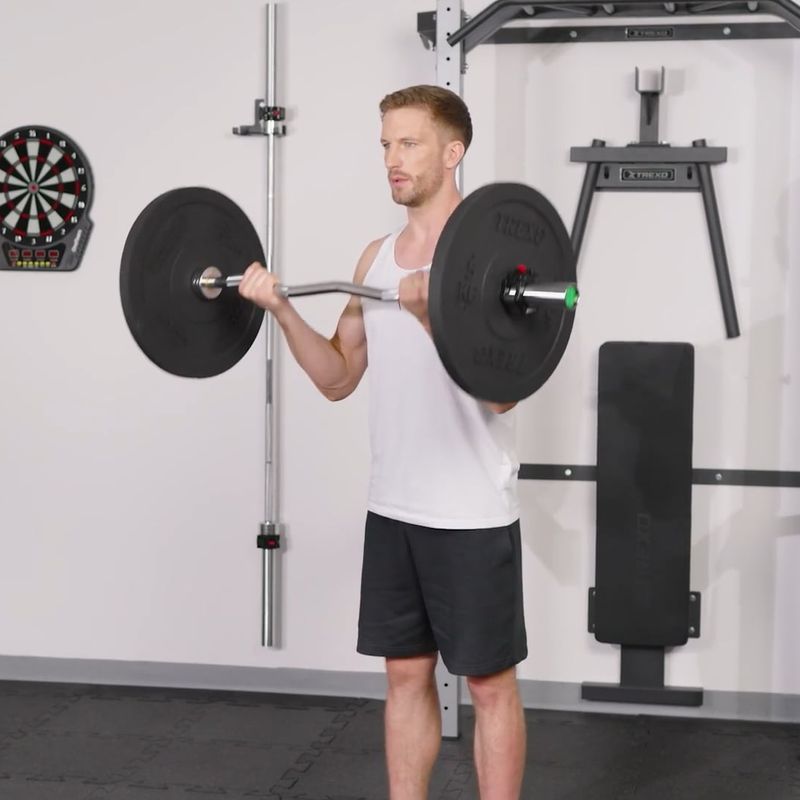 Hantelscheibe olimpijskie XTREXO schwarz TRX-BMP5 5 kg 13