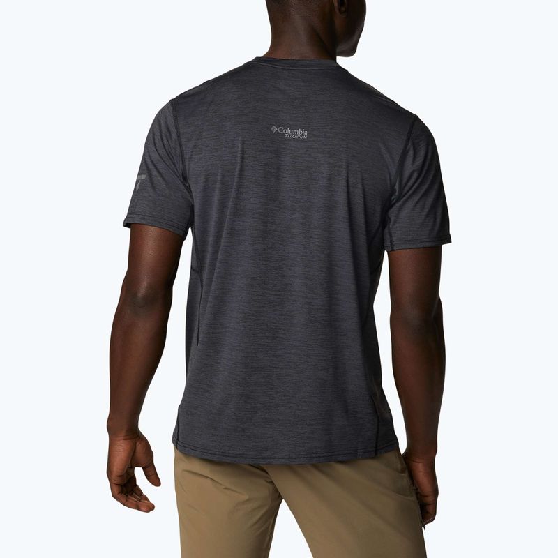 Columbia Titan Pass Graphic Tee Herren-Trekking-Shirt schwarz 1991471 2