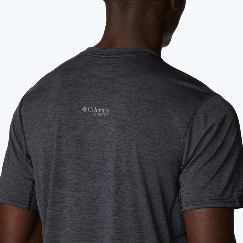 Columbia Titan Pass Graphic Tee Herren-Trekking-Shirt schwarz 1991471 5