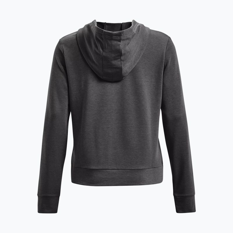Under Armour Damen Training Sweatshirt Rival Terry Full Zip Hoodie grau 1369853 2