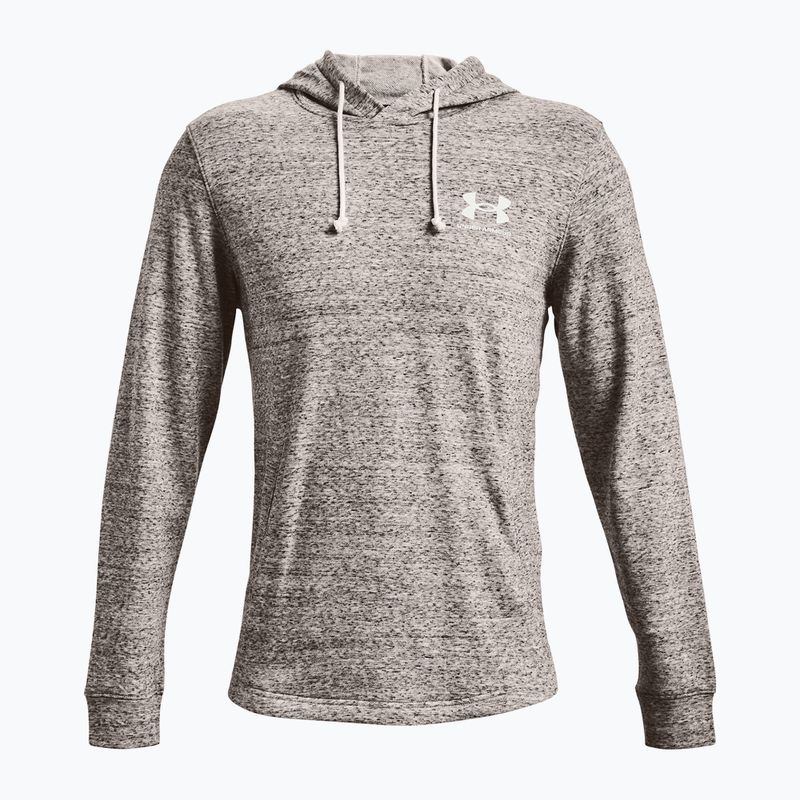 Under Armour Herren Trainingsshirt Rival Terry LC grau 1370401-112 5
