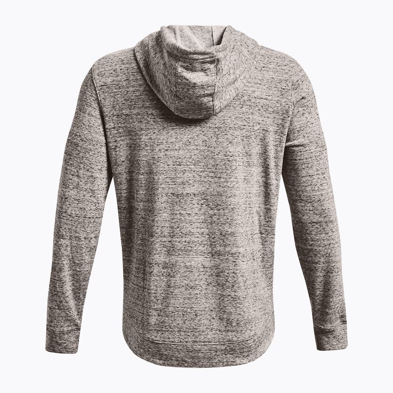 Under Armour Herren Trainingsshirt Rival Terry LC grau 1370401-112 6