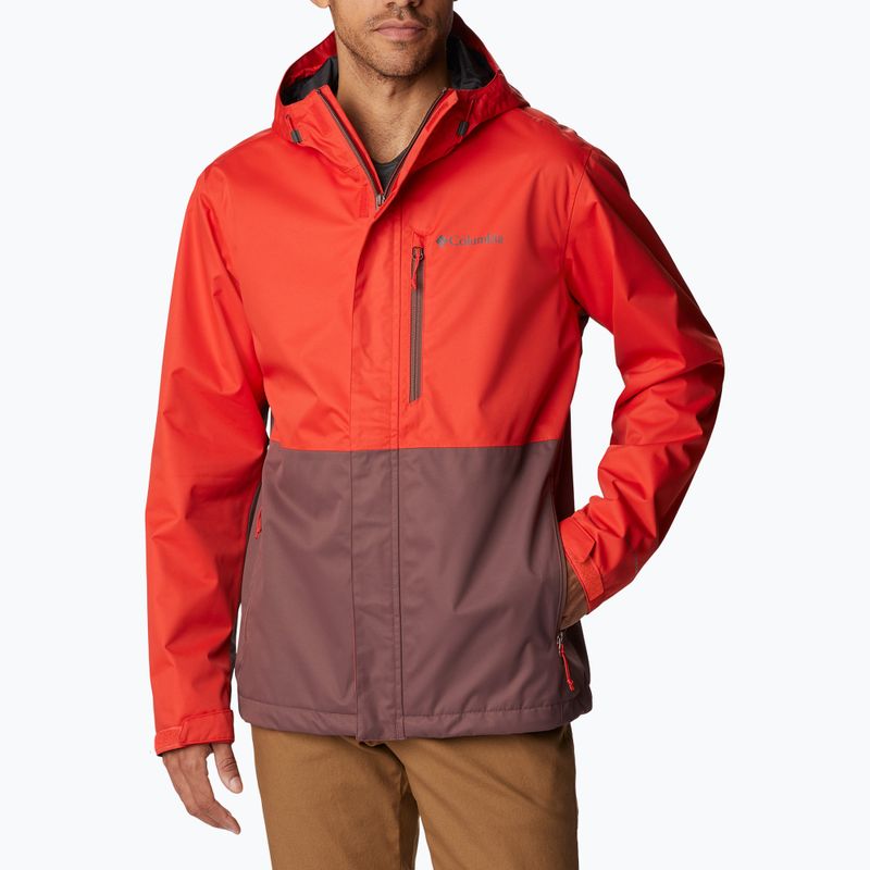 Columbia Herren Hikebound Regenjacke rot 1988621839 7