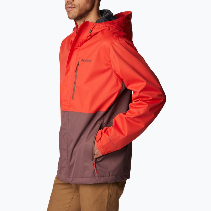 Columbia Herren Hikebound Regenjacke rot 1988621839 8