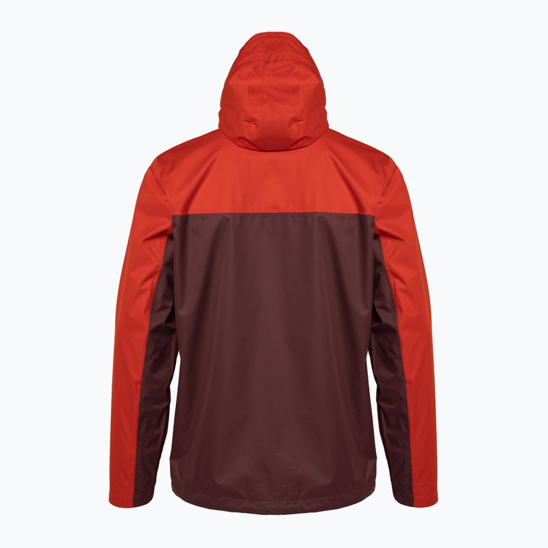 Columbia Herren Hikebound Regenjacke rot 1988621839 2