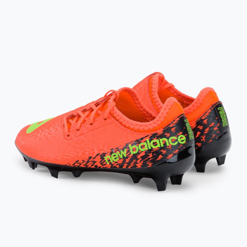 Kinder Fußballschuhe New Balance Furon V7 Dispatch FG Jr orange SJF3FDF7.M.035 3