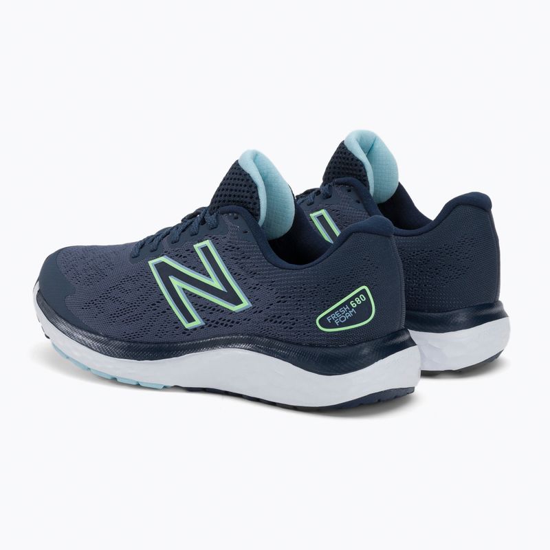 Damen Laufschuhe New Balance W680V7 navy blau NBM680C 3