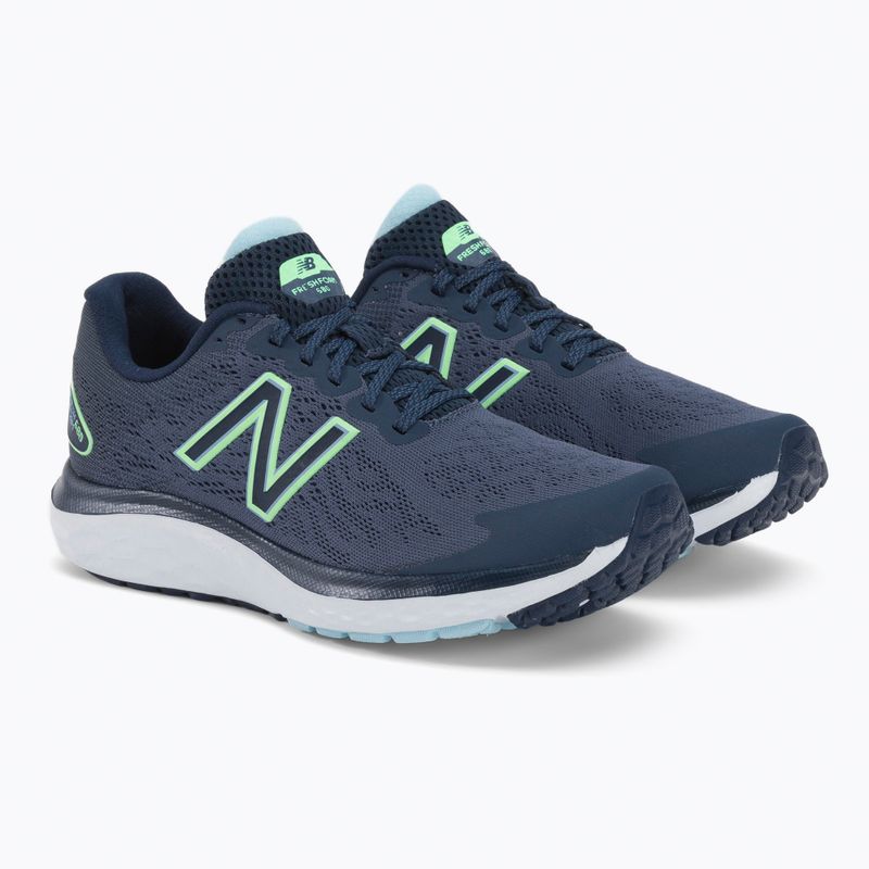 Damen Laufschuhe New Balance W680V7 navy blau NBM680C 4