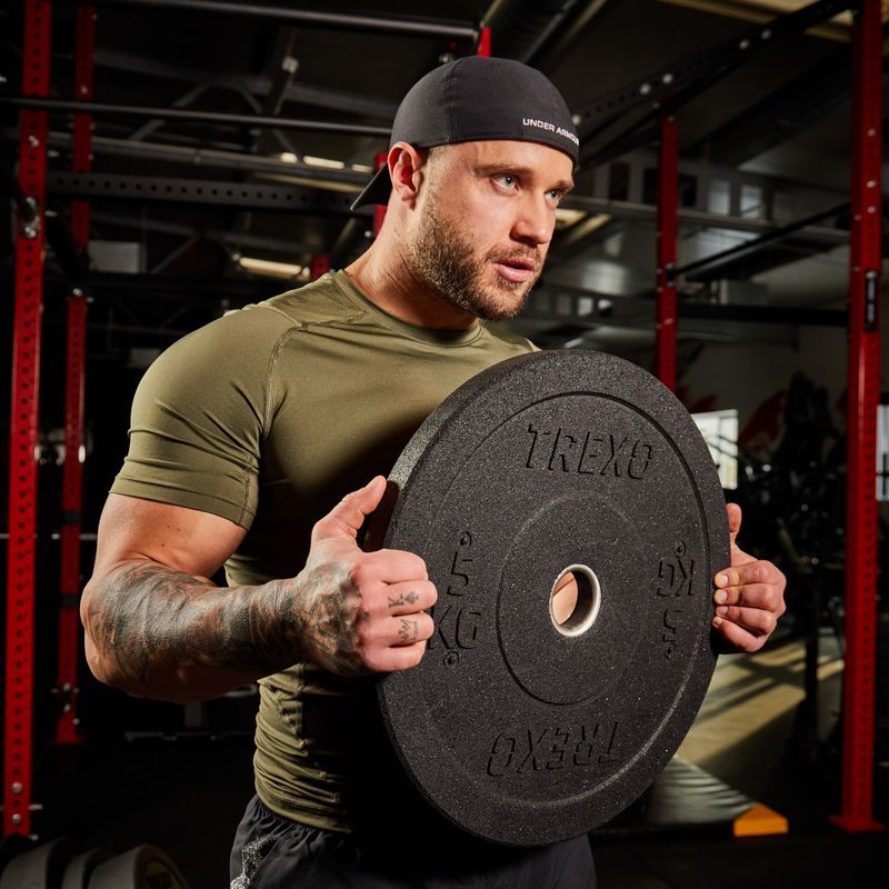 Hantelscheibe olimpijskie XTREXO schwarz TRX-BMP5 5 kg 7