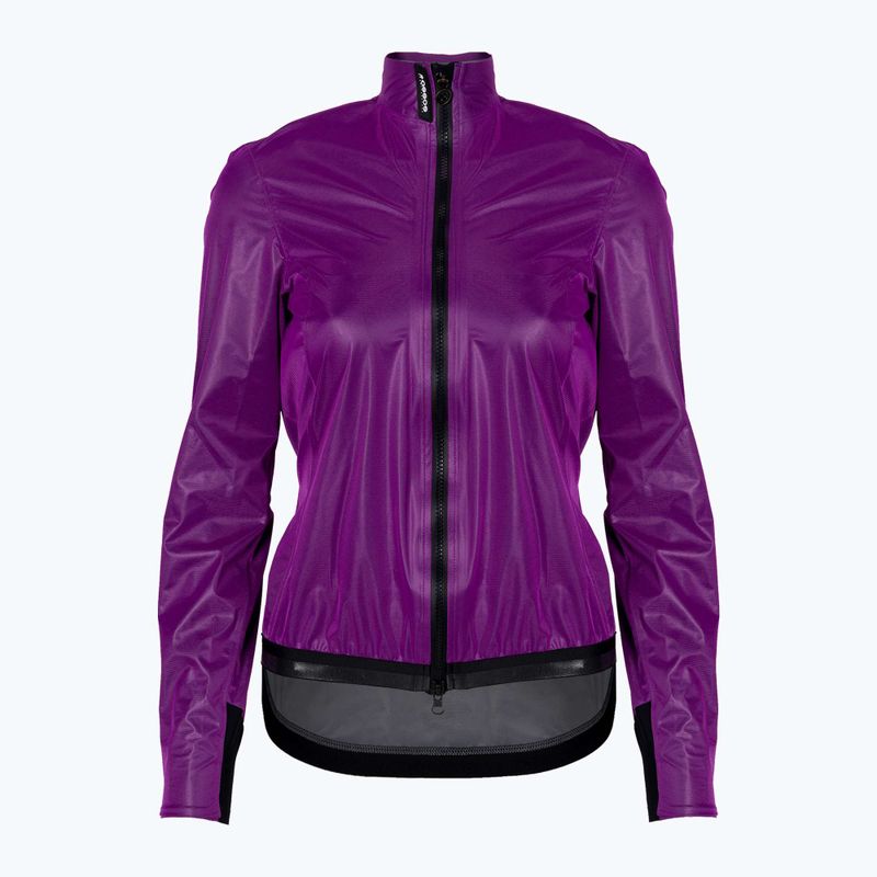 Damen Fahrradjacke ASSOS Dyora RS Rain lila 12.32.372.4B