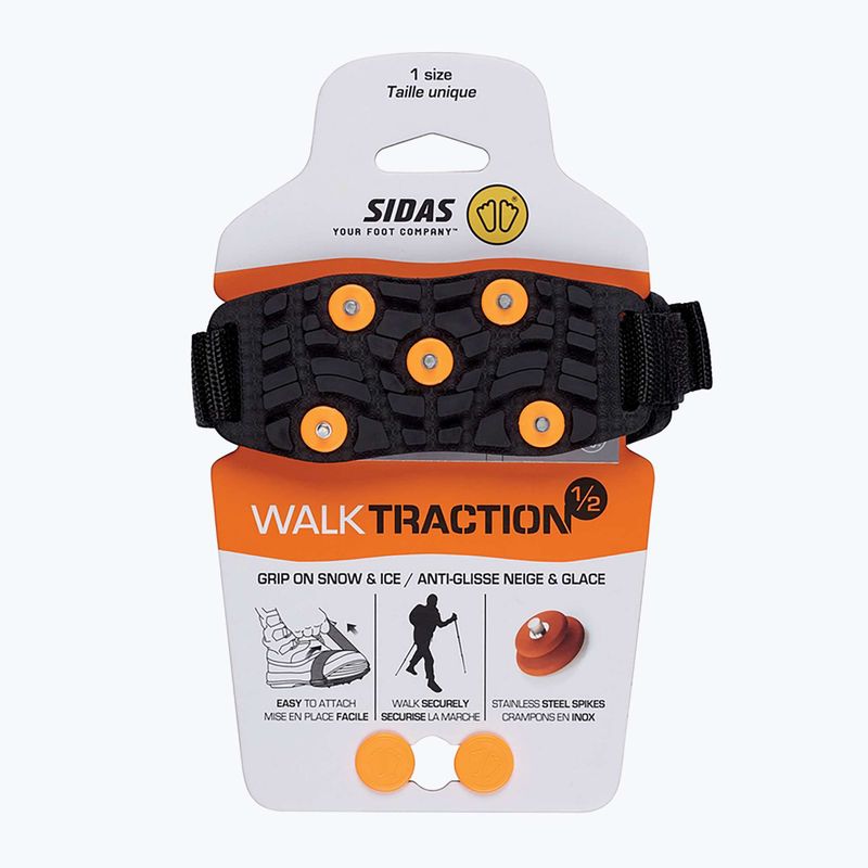 Sidas Walk 1/2 Traktion Schuh Overlays schwarz CTRWALKHALF16 4
