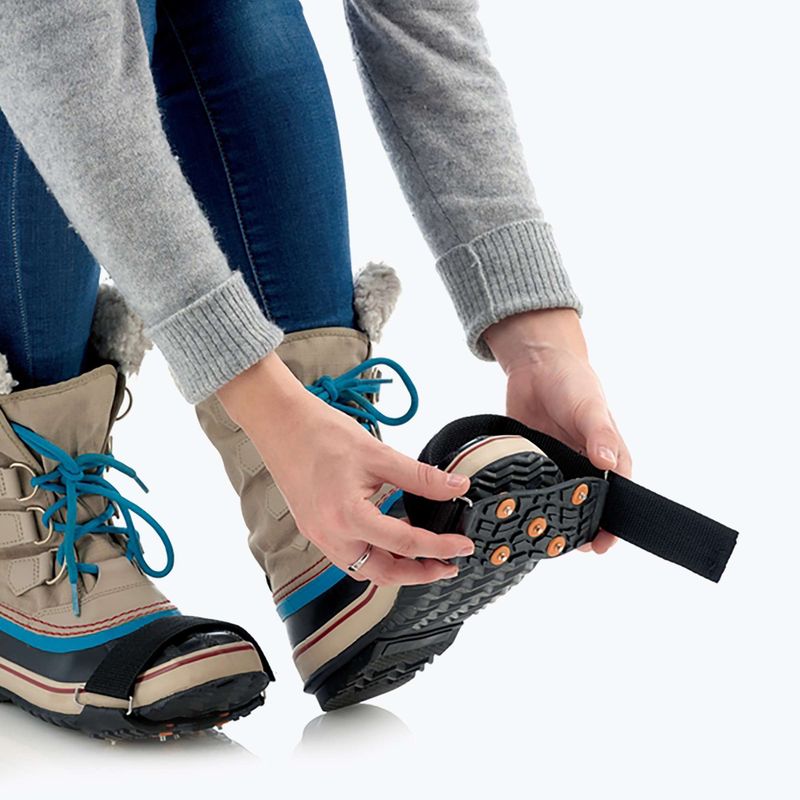Sidas Walk 1/2 Traktion Schuh Overlays schwarz CTRWALKHALF16 5