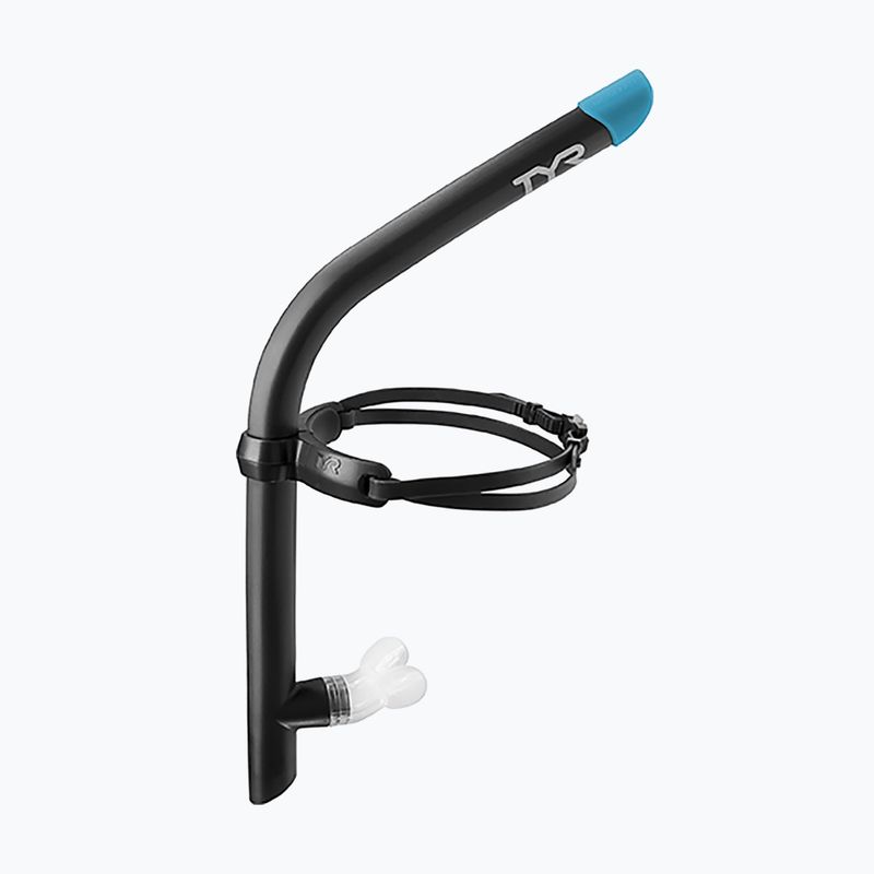 Schwimmschnorchel TYR Ultralite Snorkel 2. schwary/blau LSNRKL_1 4